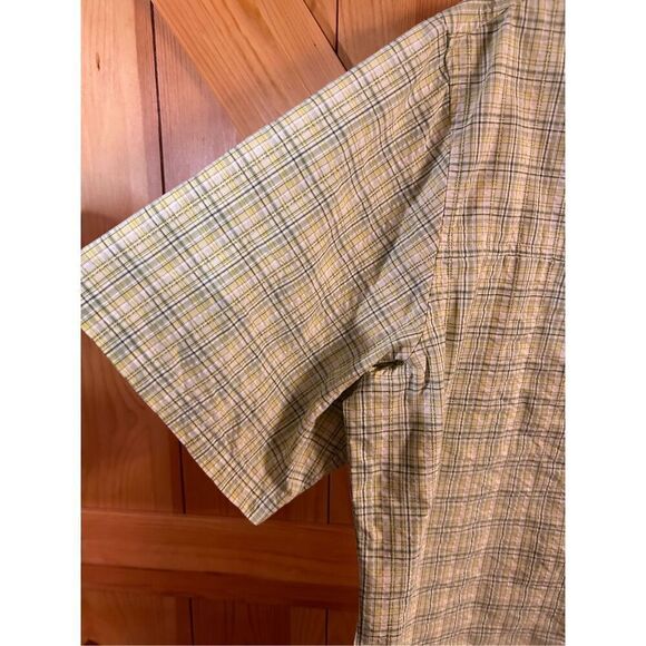 Cabela’s Cool Max Men’s Button Up Short Sleeve Green Shirt Size XL (3988) - Picture 5 of 6